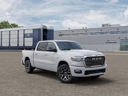 Bright White Clearcoat 2026 RAM 1500 Laramie