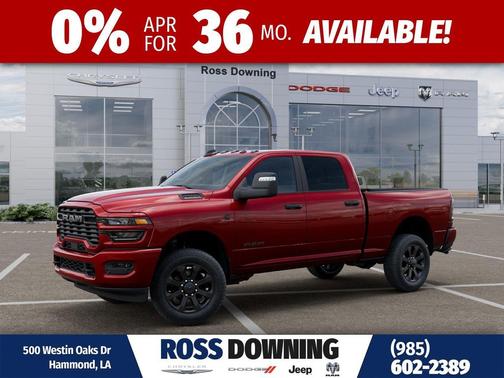 Molten Red Pearlcoat 2026 RAM 2500 Big Horn Crew Cab 4x4 6'4' Box