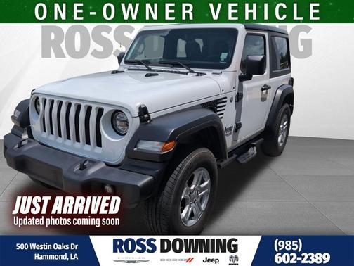Bright White Clearcoat 2021 Jeep Wrangler Sport S