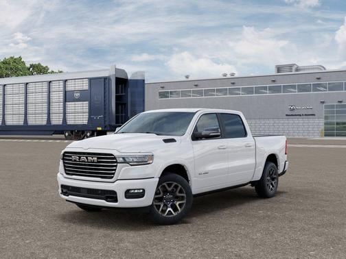 Bright White Clearcoat 2027 RAM 1500 Laramie