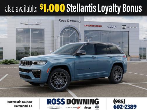 steel blue 2026 Jeep Grand Cherokee Summit