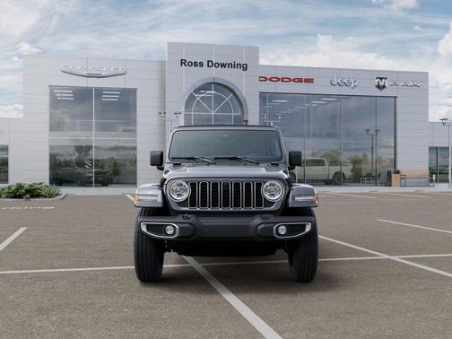 Granite Crystal Metallic Clearcoat 2026 Jeep Wrangler 4-Door Sahara 4x4