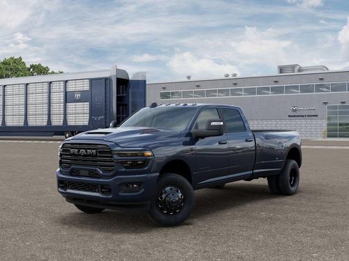 Forged Blue Metallic 2026 RAM 3500 Laramie Crew Cab 4x4 8' Box