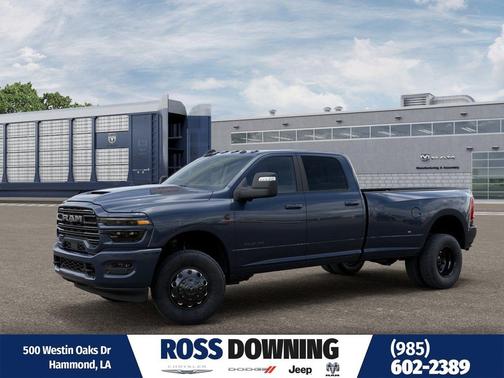 Forged Blue Metallic 2026 RAM 3500 Laramie Crew Cab 4x4 8' Box