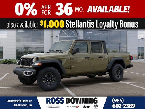 2026 Jeep Gladiator Sport