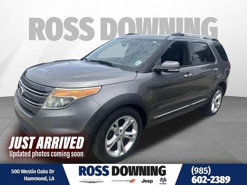 Sterling Gray Metallic 2013 Ford Explorer Limited