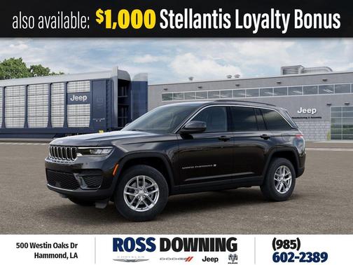 Diamond Black Crystal Pearlcoat 2026 Jeep Grand Cherokee Altitude