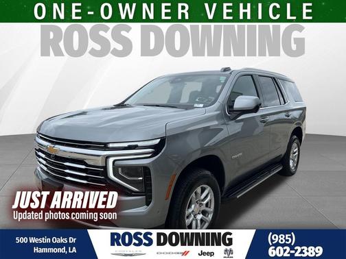 Sterling Gray Metallic 2025 Chevrolet Tahoe LT