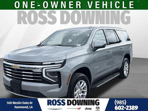 Sterling Gray Metallic 2025 Chevrolet Tahoe LT