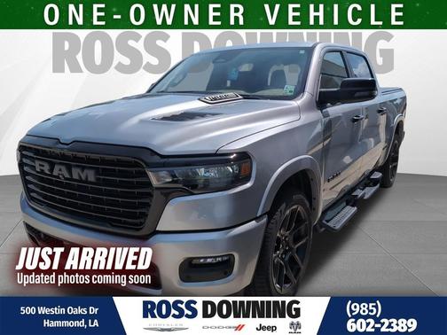 Billet Silver Metallic Clearcoat 2025 RAM 1500 Laramie