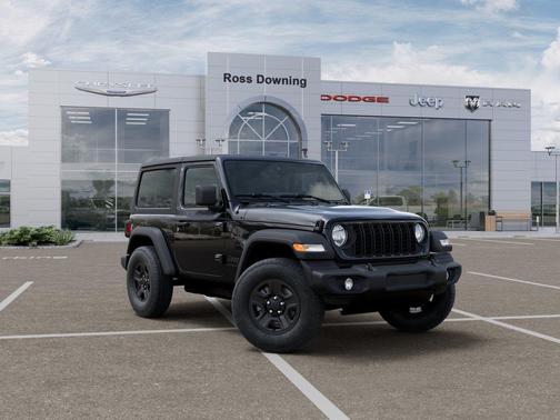 Black Clearcoat 2026 Jeep Wrangler Sport