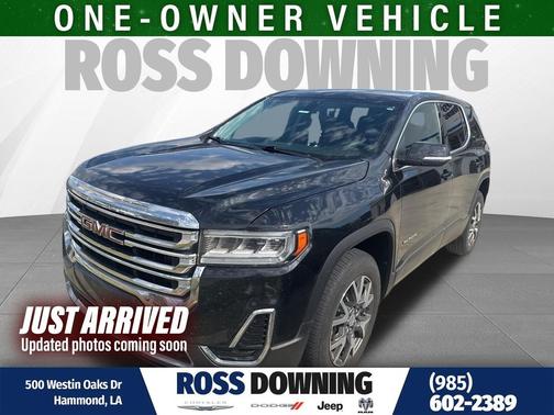Ebony Twilight Metallic 2021 GMC Acadia FWD SLE