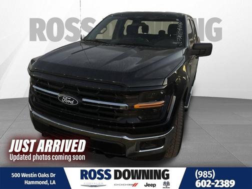 Agate Black Metallic 2025 Ford F-150 XLT