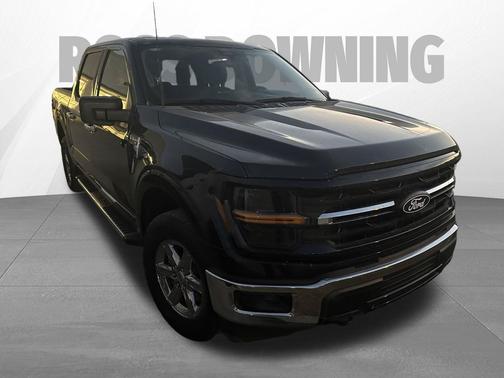 Agate Black Metallic 2025 Ford F-150 XLT