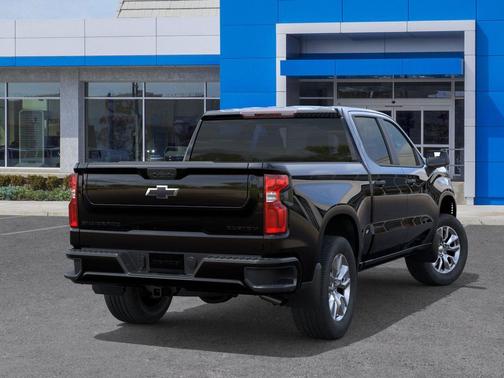 Black 2026 Chevrolet Silverado 1500 Custom