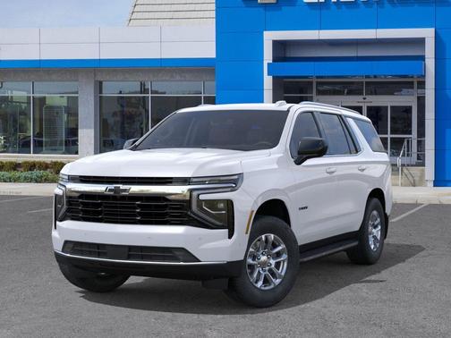 Summit White 2026 Chevrolet Tahoe LS