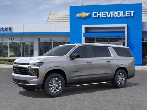 Sterling Gray Metallic 2026 Chevrolet Suburban LS