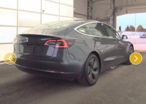 Gray 2019 Tesla Model 3 Long Range