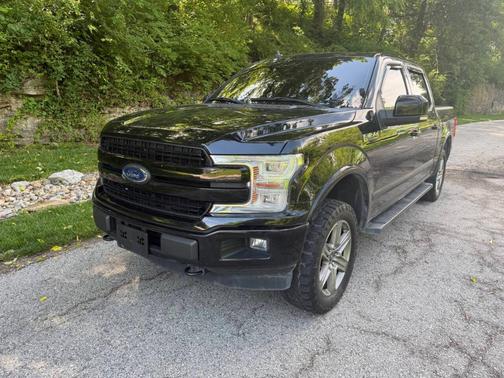 Black 2018 Ford F-150 Lariat