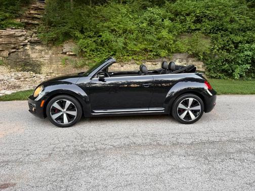 Black 2014 Volkswagen Beetle 2.0T R-Line