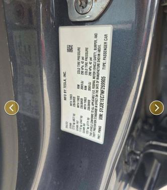Gray 2022 Tesla Model 3 Performance