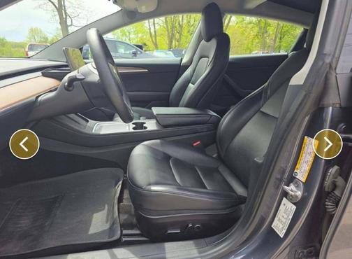 Gray 2022 Tesla Model 3 Performance