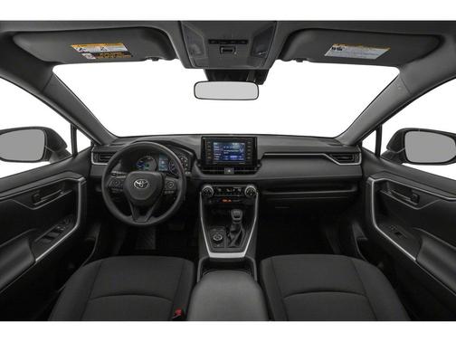 Midnight Black Metallic 2021 Toyota RAV4 Hybrid LE