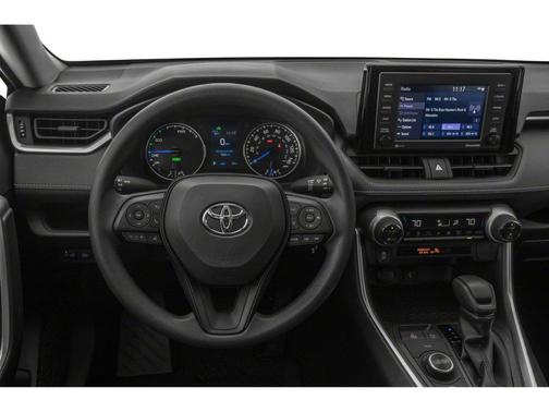 Midnight Black Metallic 2021 Toyota RAV4 Hybrid LE