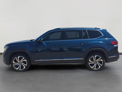 Tourmaline Blue Metallic 2021 Volkswagen Atlas 3.6L SEL Premium