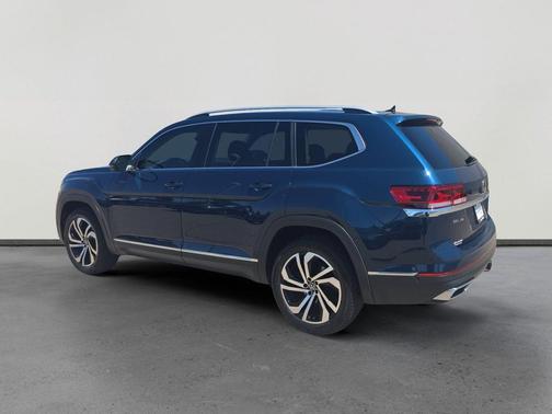 Tourmaline Blue Metallic 2021 Volkswagen Atlas 3.6L SEL Premium