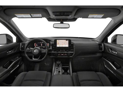 Gun Metallic/Super Black 2022 Nissan Pathfinder Platinum
