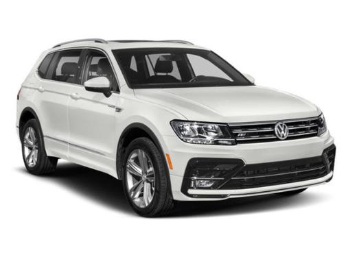 Pure White 2019 Volkswagen Tiguan 2.0T SEL R-Line