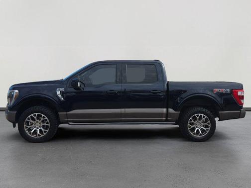 Antimatter Blue Metallic 2021 Ford F-150 King Ranch