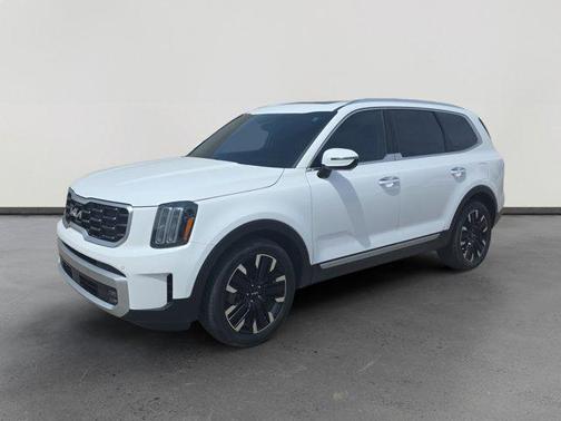 Glacial White Pearl 2024 Kia Telluride SX Prestige