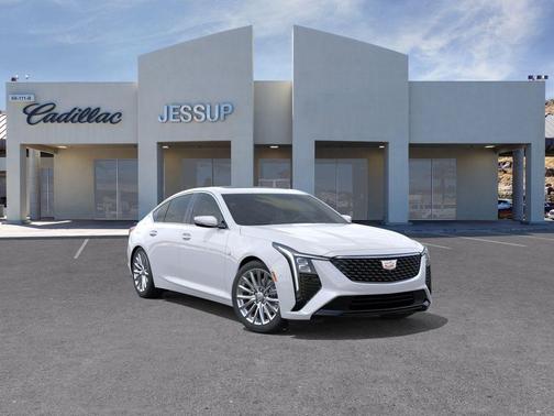 Summit White 2026 Cadillac CT5 Premium Luxury RWD
