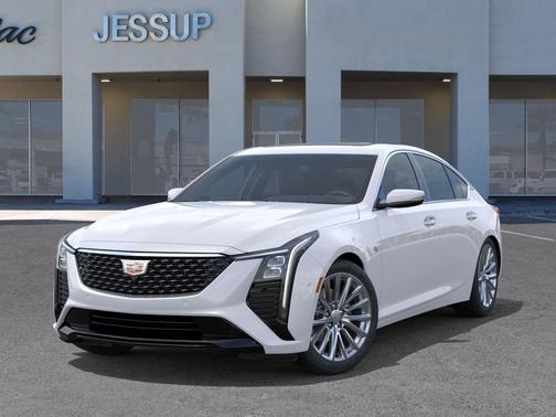 Summit White 2026 Cadillac CT5 Premium Luxury RWD
