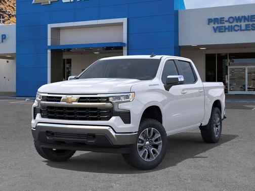Summit White 2026 Chevrolet Silverado 1500 LT