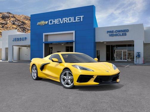 Yellow 2026 Chevrolet Corvette Stingray w/3LT