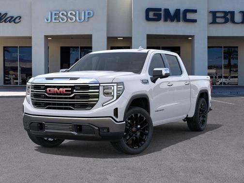Summit White 2026 GMC Sierra 1500 SLT