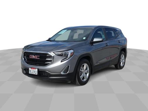 Satin Steel Metallic 2021 GMC Terrain SLE