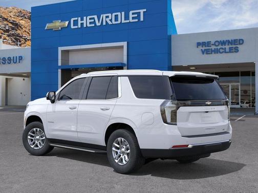 Summit White 2026 Chevrolet Tahoe LT