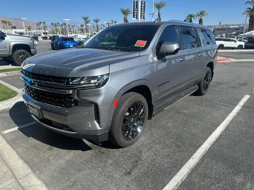 Satin Steel Metallic 2022 Chevrolet Suburban LS