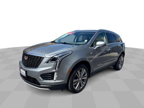 Silver Metallic 2024 Cadillac XT5 Premium Luxury