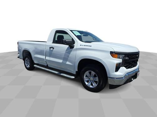 Summit White 2025 Chevrolet Silverado 1500 WT