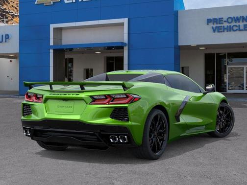 Green Metallic 2026 Chevrolet Corvette Stingray w/3LT