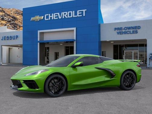 Green Metallic 2026 Chevrolet Corvette Stingray w/3LT
