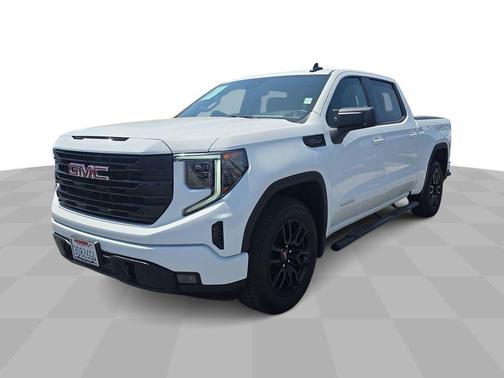 Summit White 2025 GMC Sierra 1500 Elevation