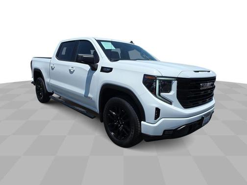 Summit White 2025 GMC Sierra 1500 Elevation