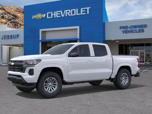 Summit White 2026 Chevrolet Colorado LT