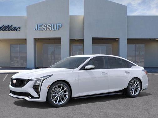Vibrant White 2026 Cadillac CT5 Sport RWD